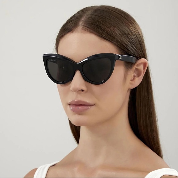 NEW BALENCIAGA BB0217S 002 NEW COLLECTION WOMEN’S SUNGLASSES BALENCIAGA - Picture 4 of 12